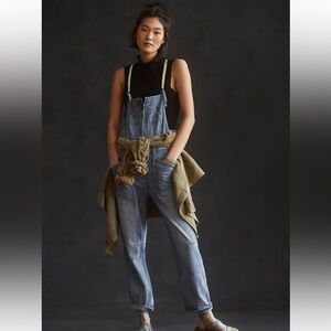 NWT The Painters Denim Overalls by Anthropologie